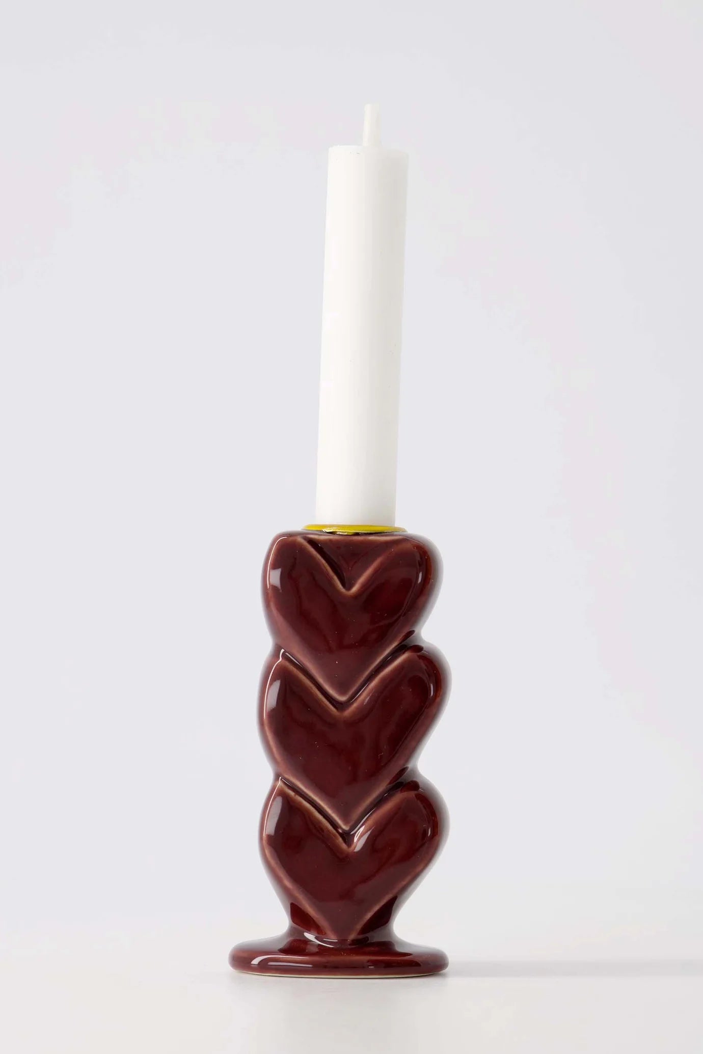 Zusss kandelaar keramiek hartjes