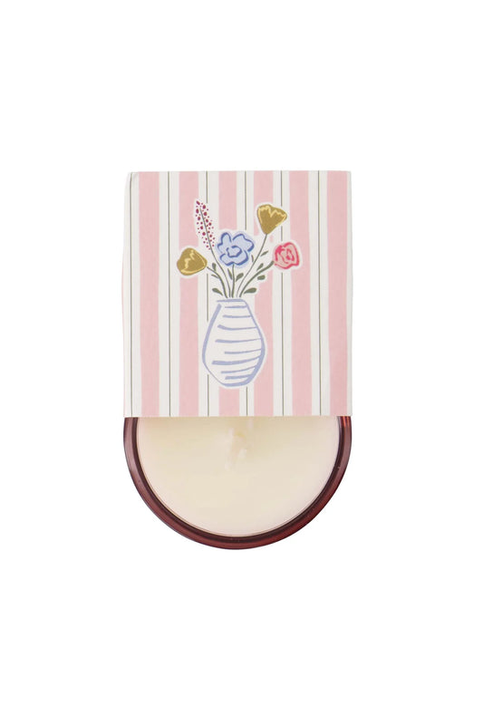 Zusss geurkaarsje in wikkel merci beaucoup