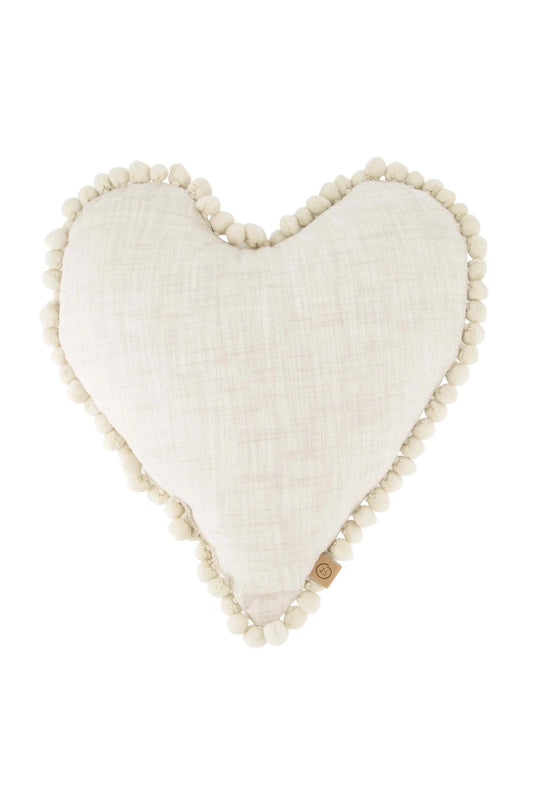 Zusss kussen hartvorm 36x40cm