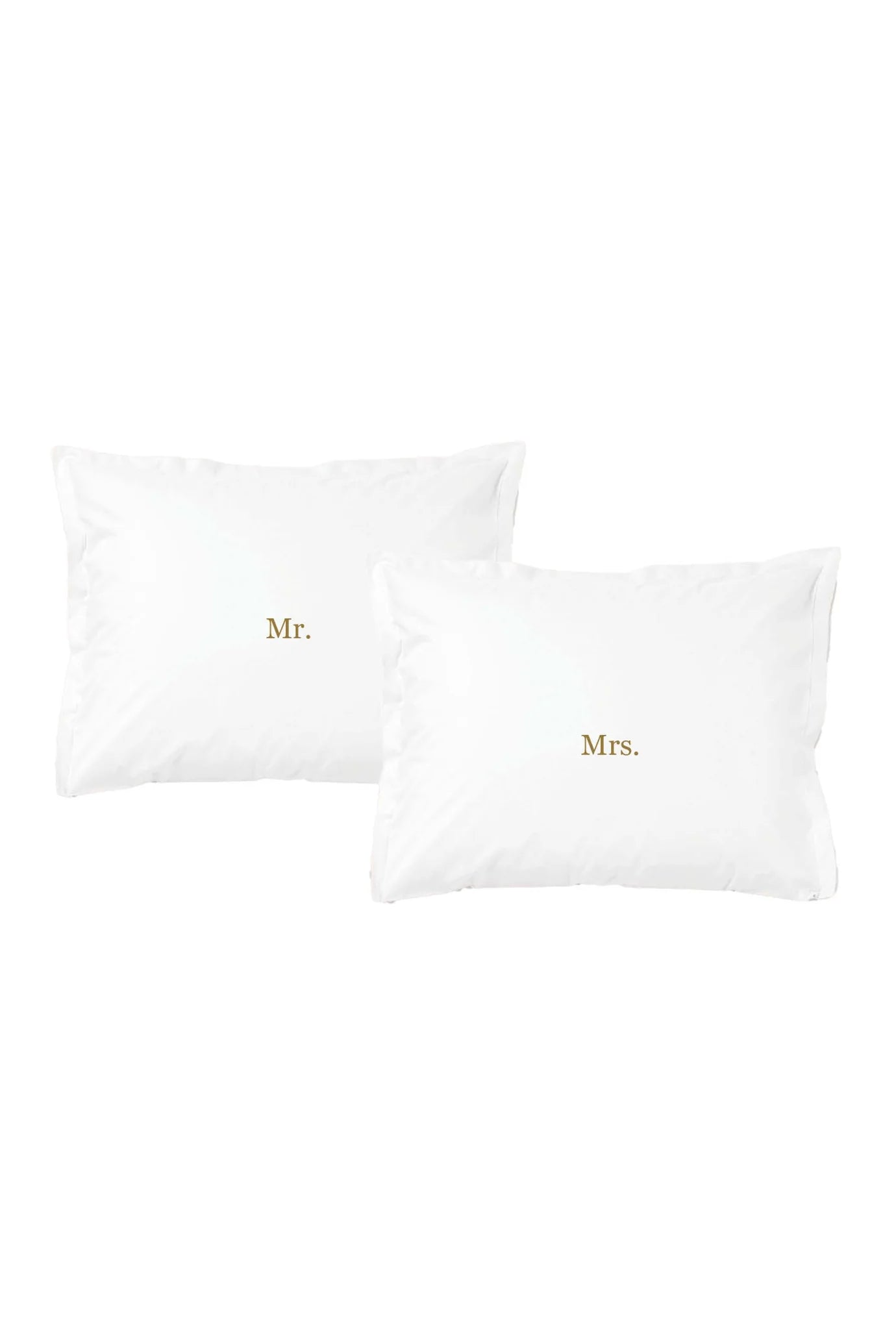 Zusss set van 2 kussenslopen Mr & Mrs