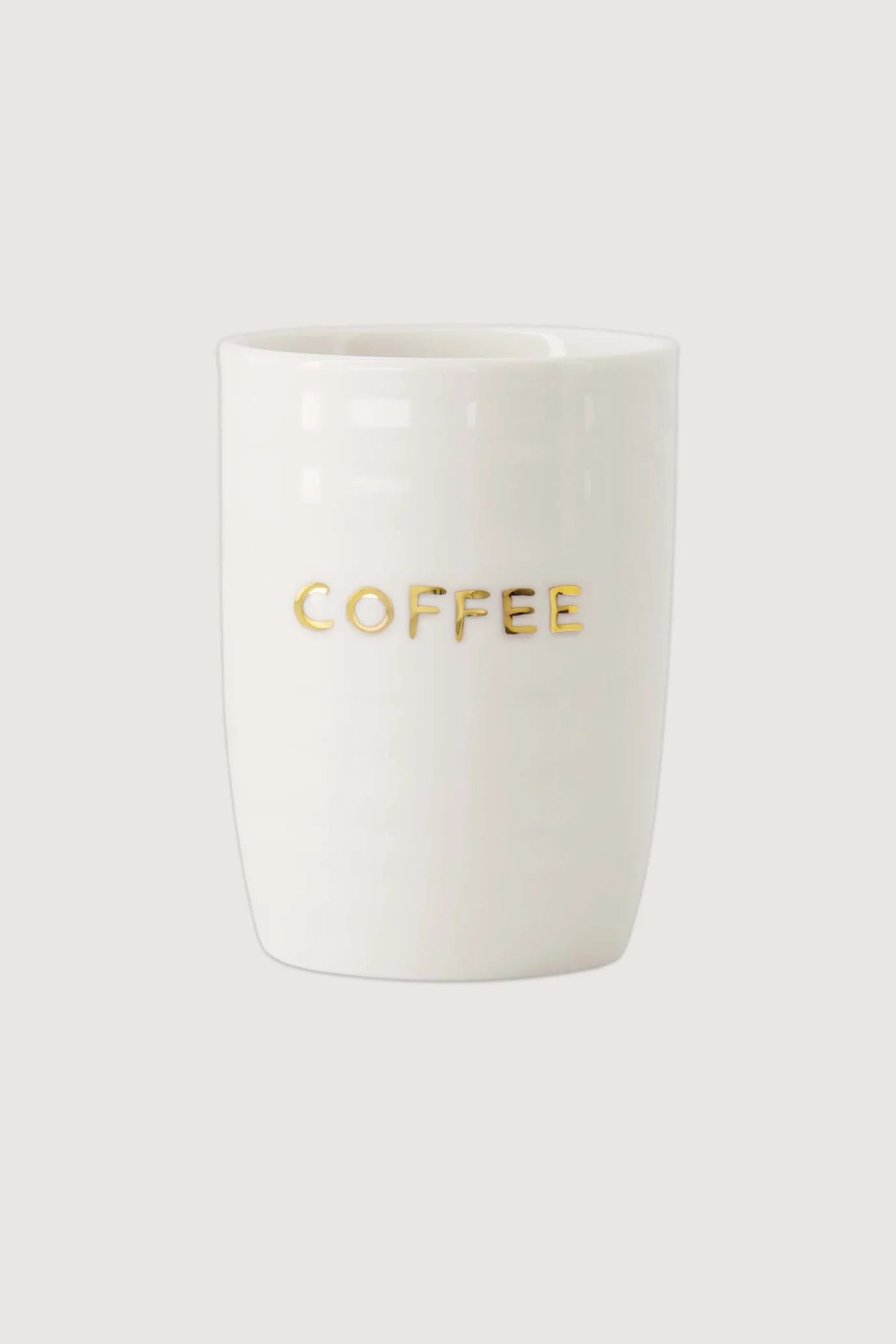 Zusss koffiemok wit - love gouden letters