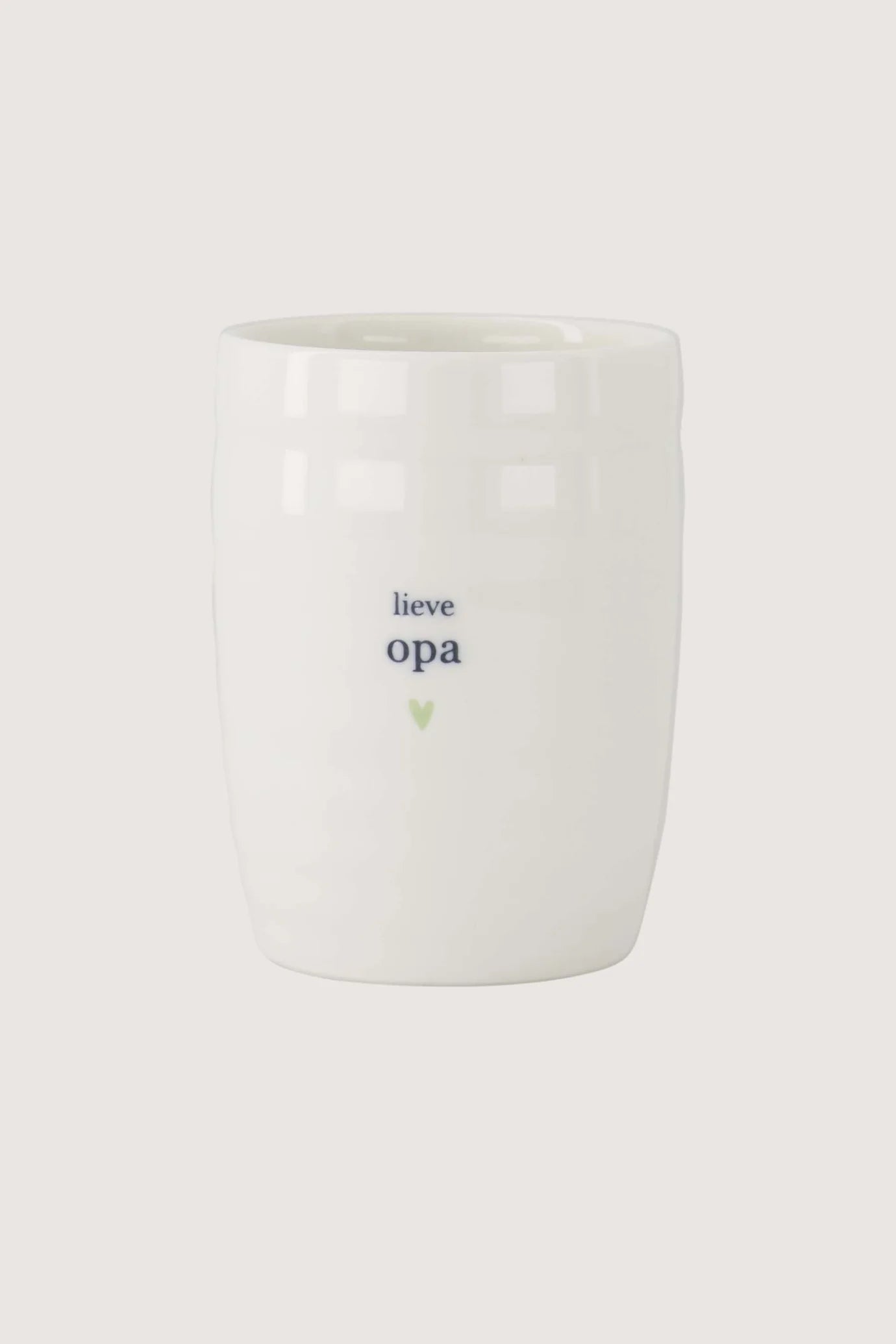 Zusss koffiemok lieve opa wit