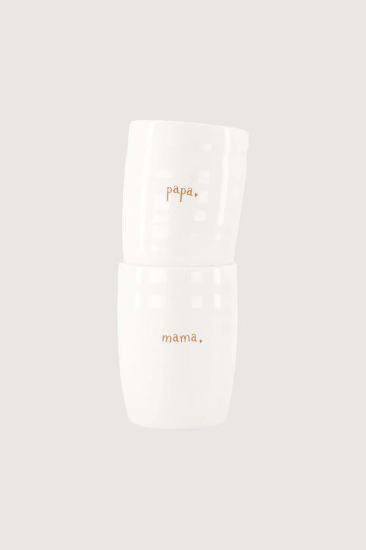 Zusss set van 2 mokken mama & papa