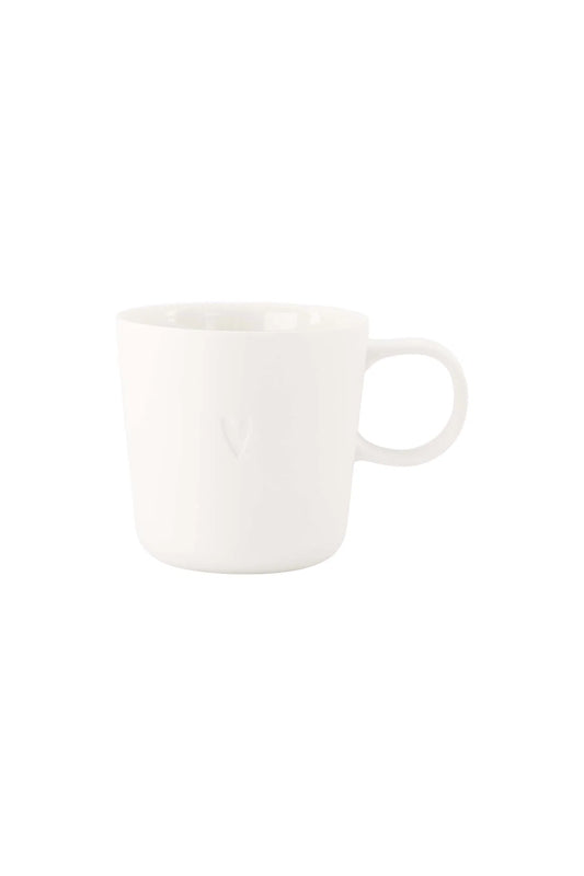 Zusss koffiemok met oor hartje - warm sand