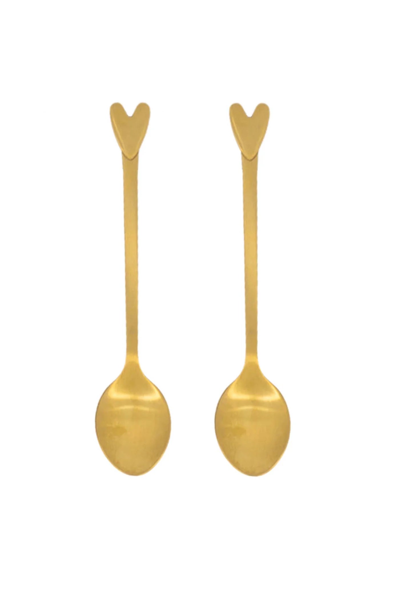 Zusss set van 2 lepeltjes hartje
