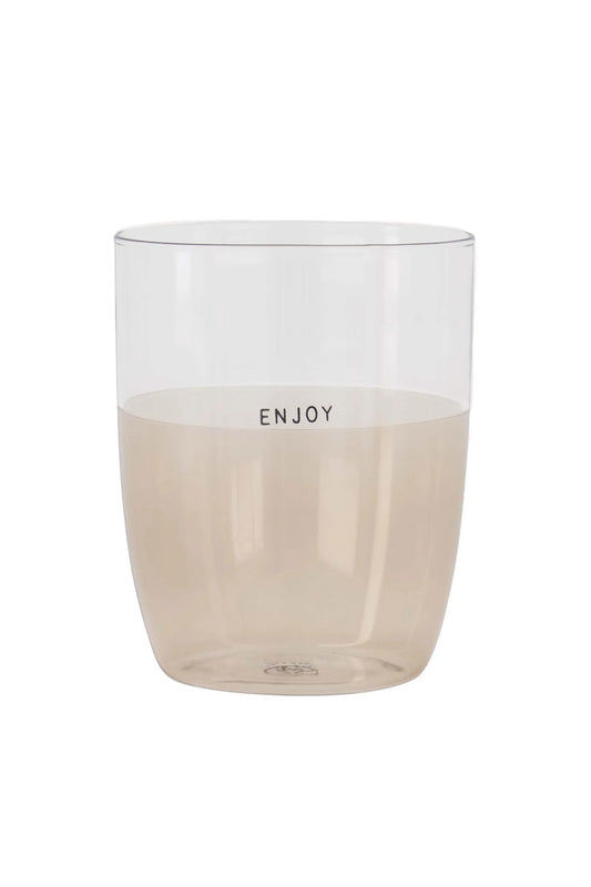 Zusss drinkglas enjoy sand