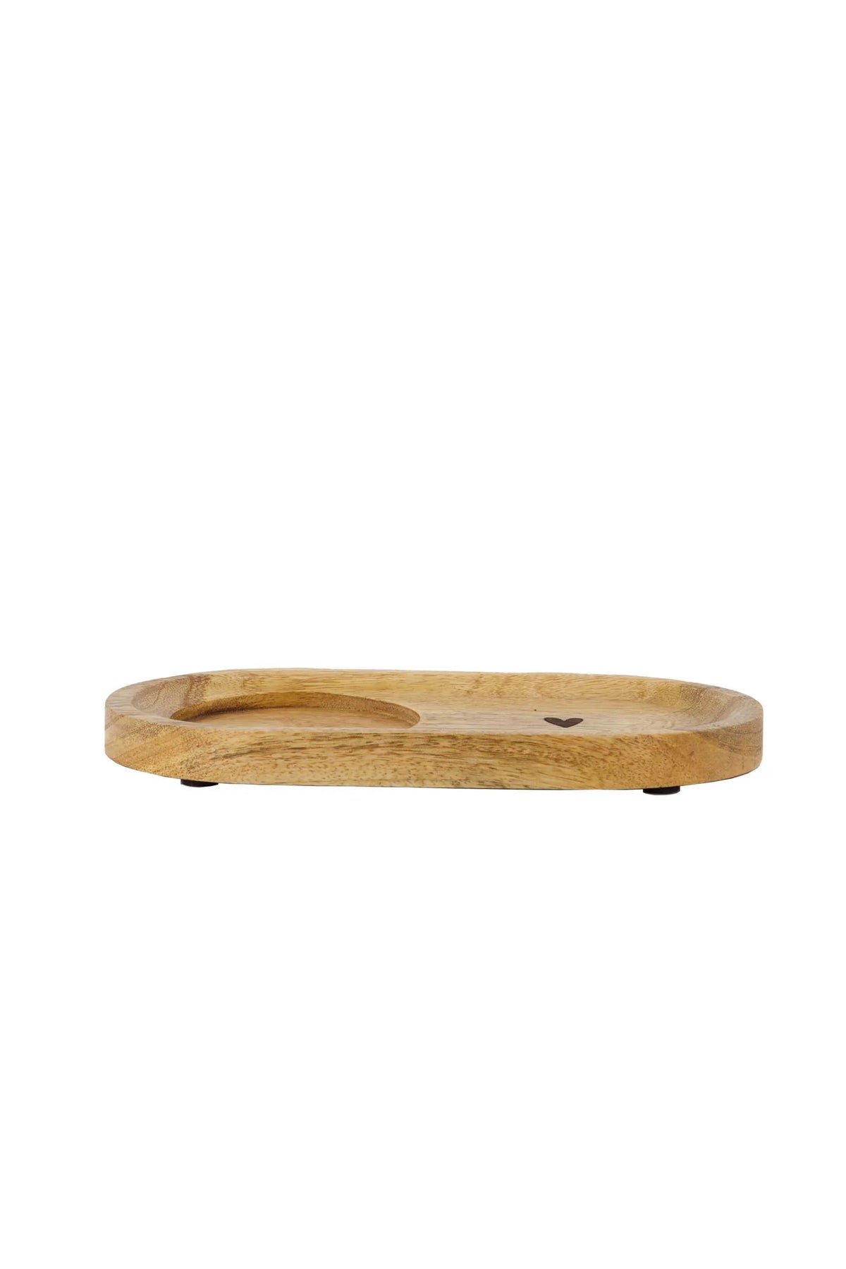 Zusss serveerplankje hout hartje