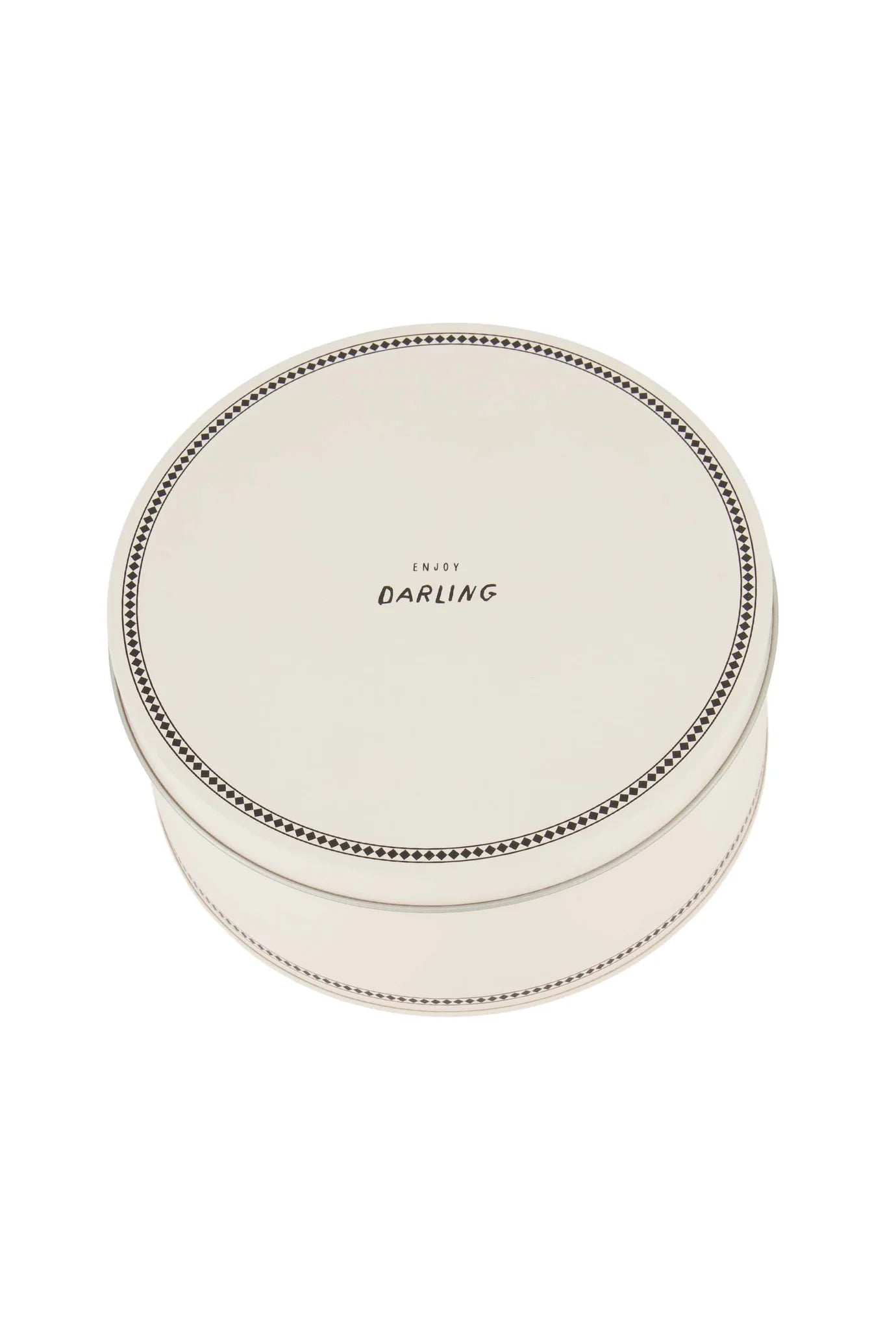 Zusss koekblik darling zand/antracietgrijs