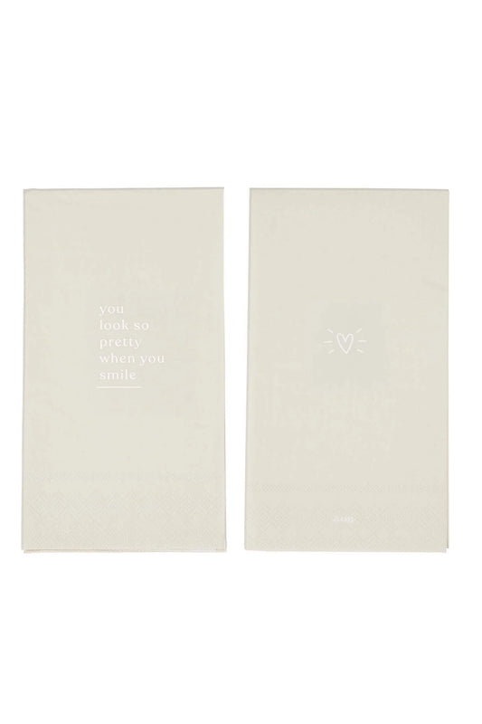 Zusss servetten rechthoek smile