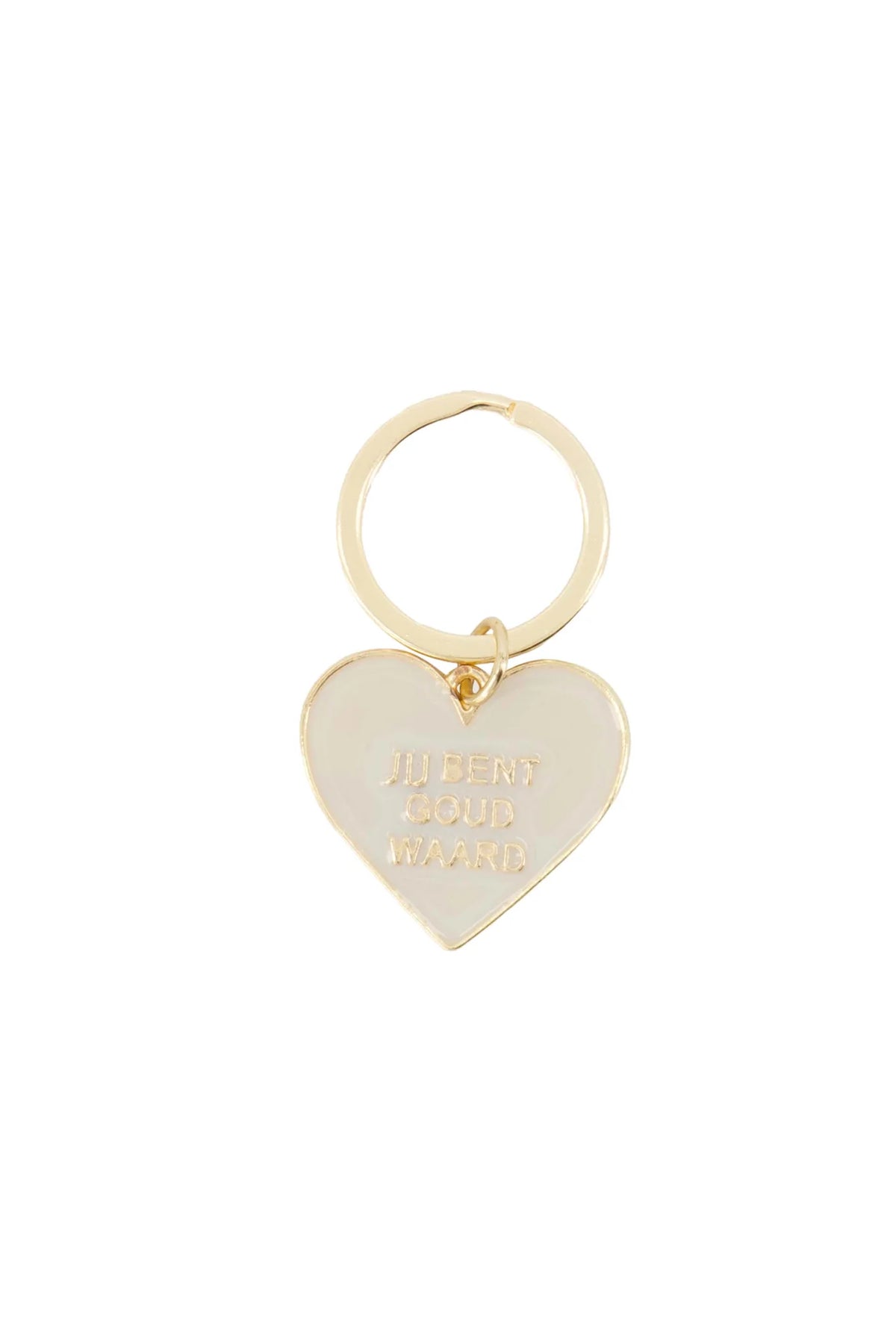 Zusss sleutelhanger in doosje jij bent goud waard