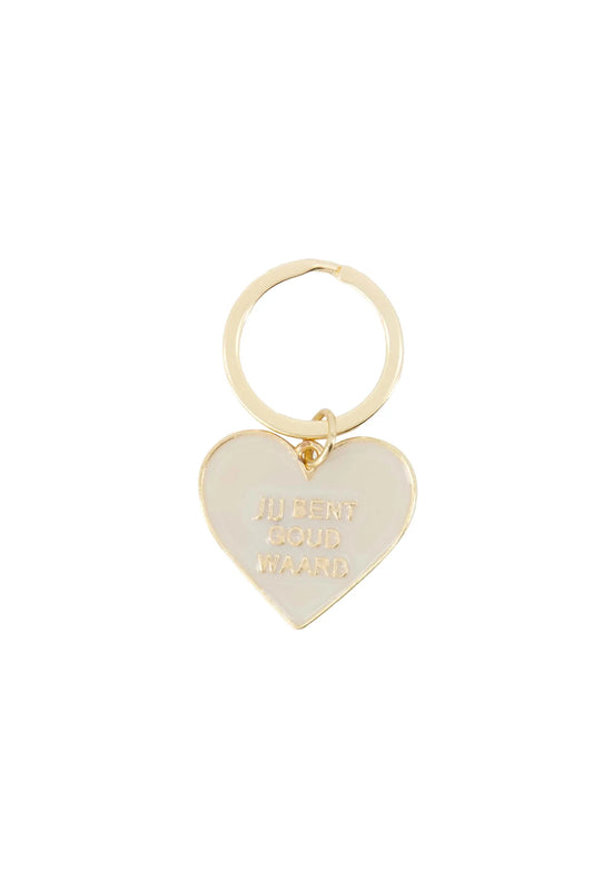 Zusss sleutelhanger in doosje jij bent goud waard