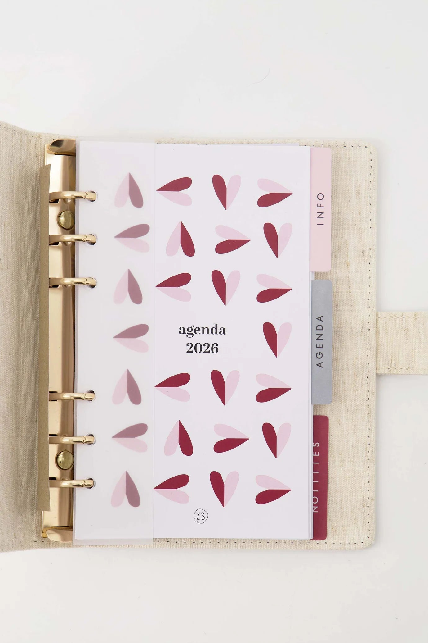 Zusss agendavulling 2026 multicolor