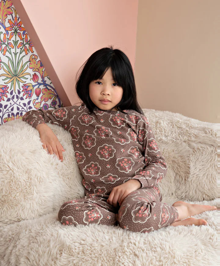 Feetje pyjama Maddie Medallion Premium Sleepwear – Bruin