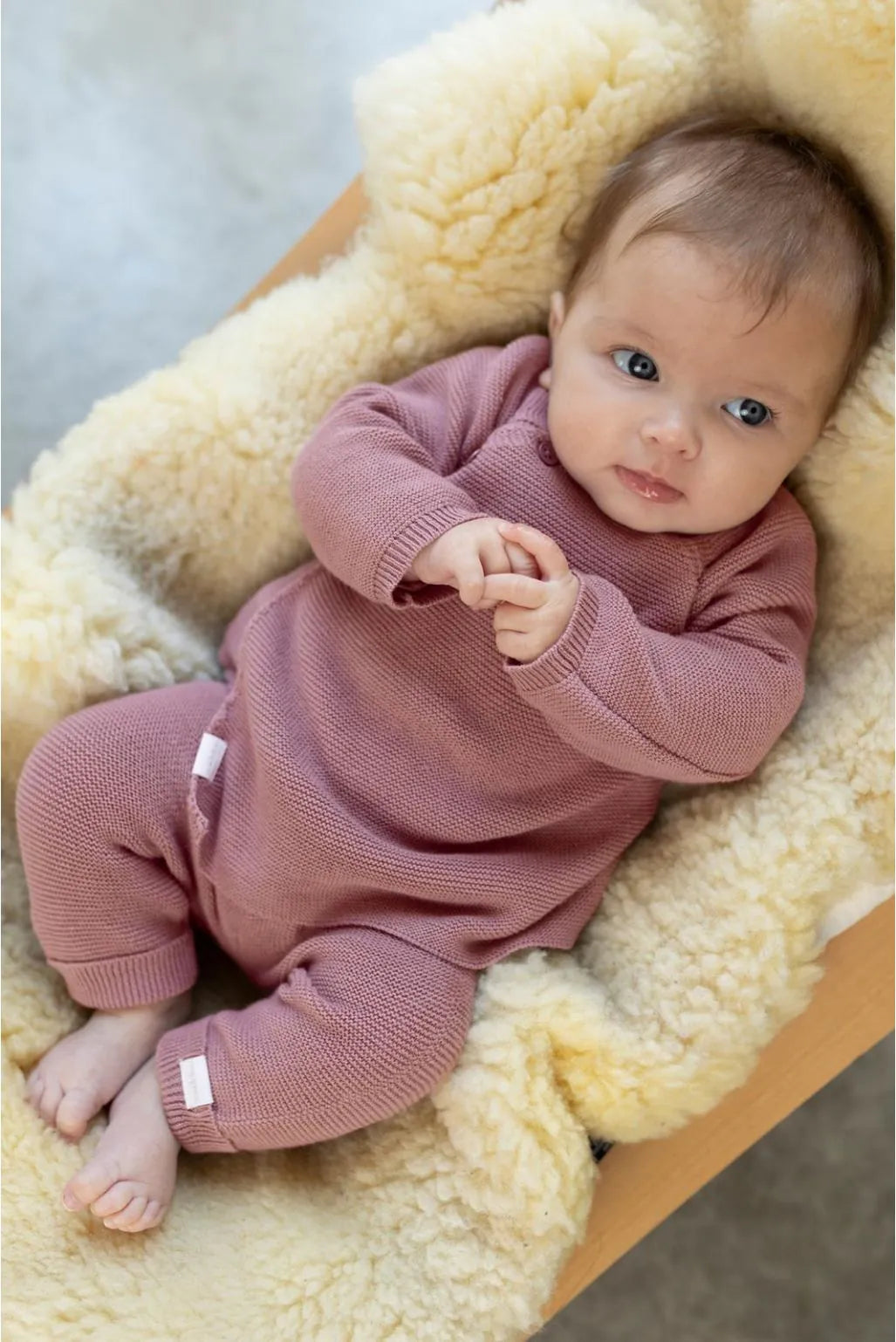 Noppies Newborn Vest Pino - Deauville Mauve