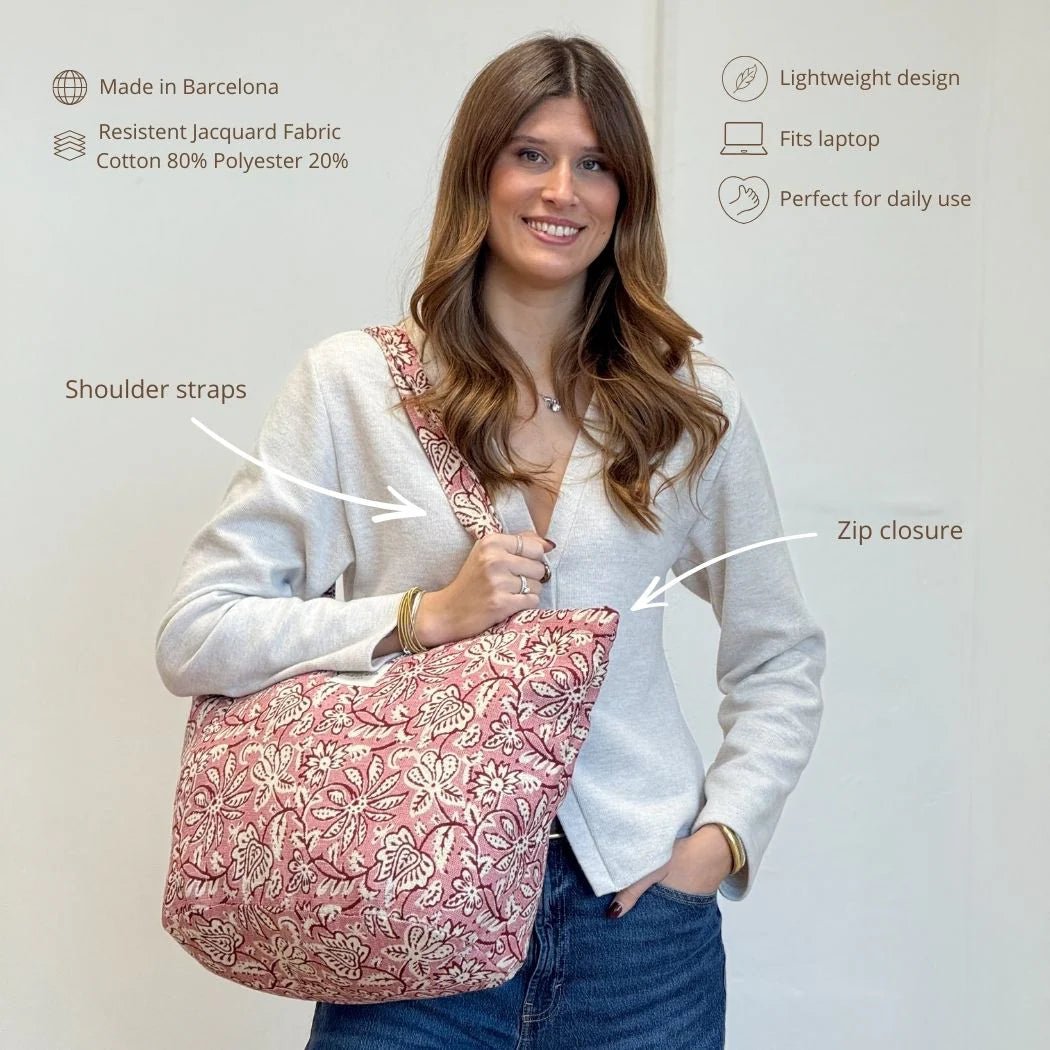 De la Mur Line - Grote Shopper met rits CAME