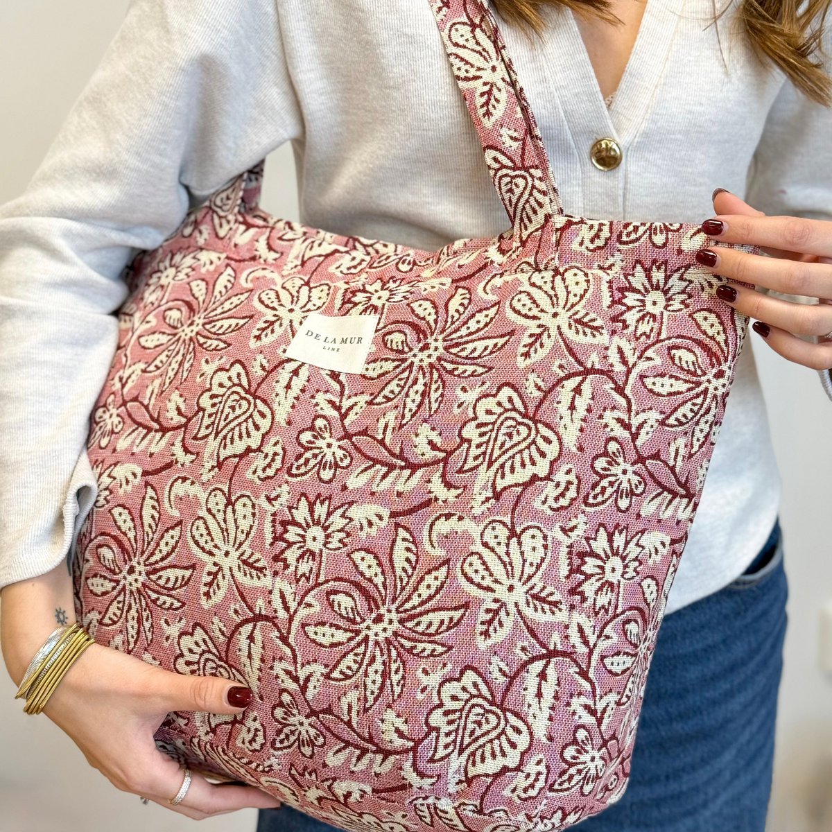 De la Mur Line - Grote Shopper met rits CAME
