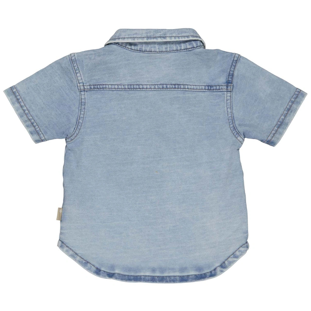 Bess - Blouse jog denim - Stone Wash