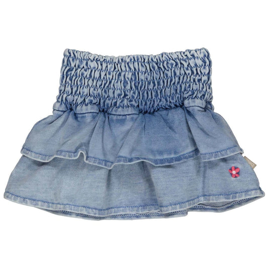Bess - rokje jog denim - Light Wash