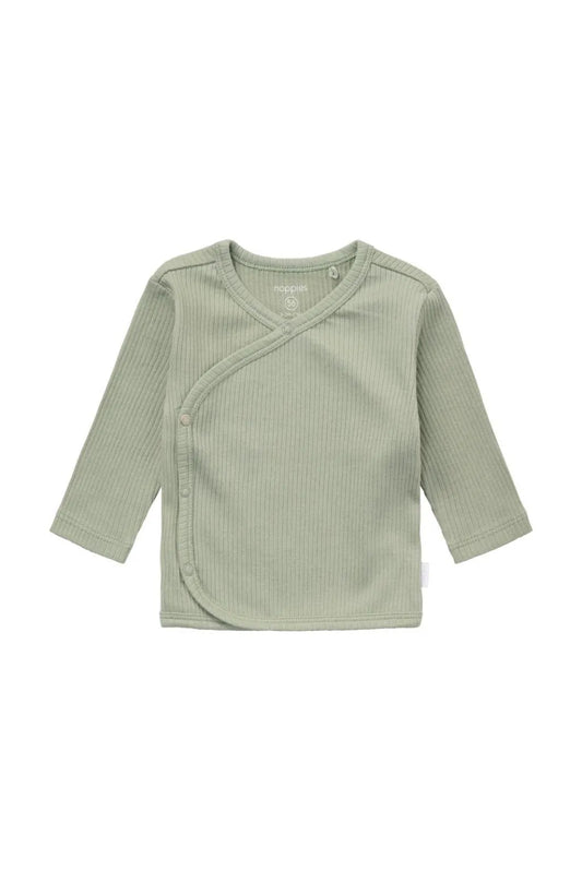 Noppies Newborn Longsleeve - Iceberg Green