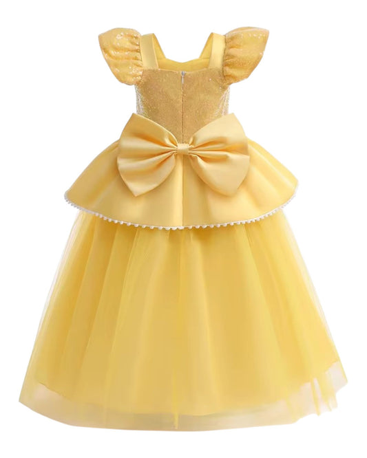 Belle Prinsessenjurk Beauty and the Beast - Luxe verkleedjurk