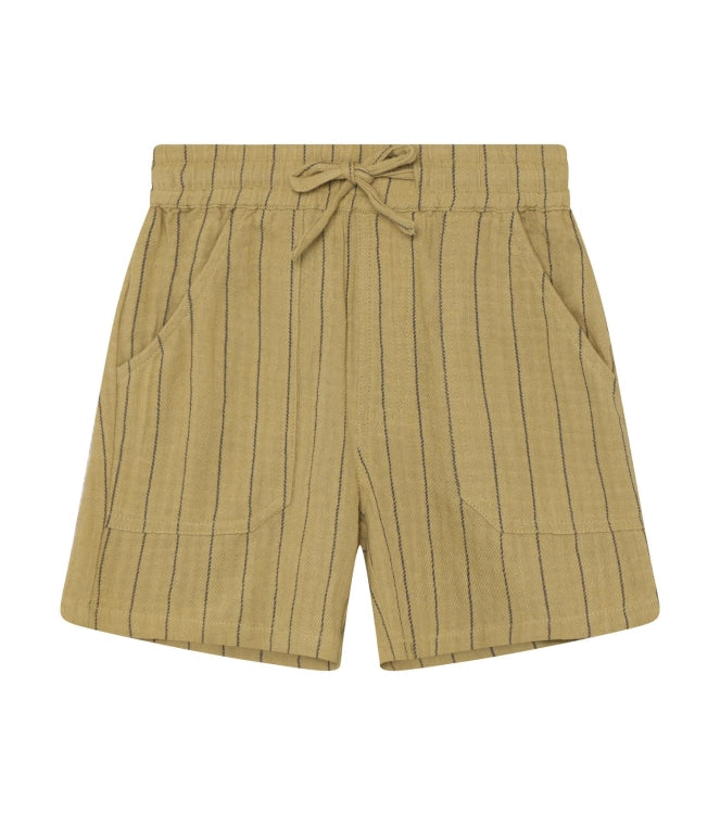 Daily7 Korte broek met streep Pale Olive Green