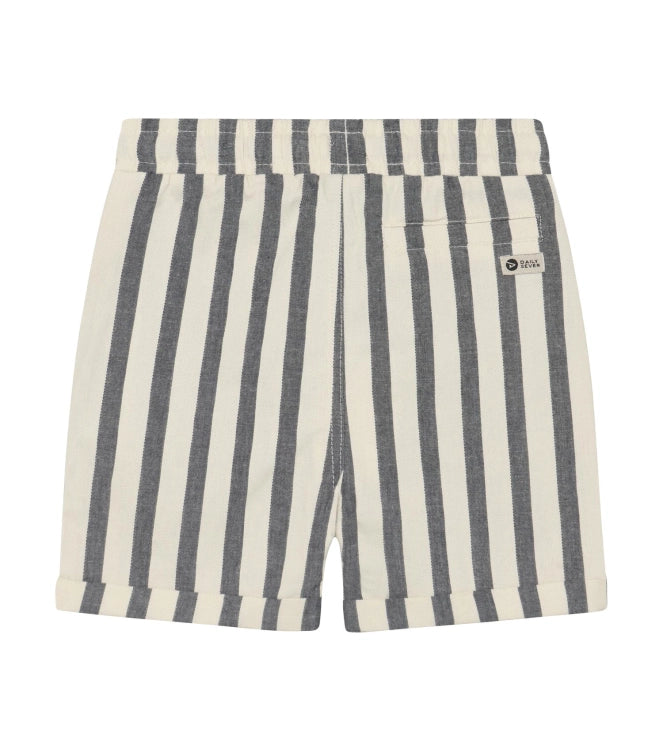 Daily7 Korte broek met streep Thunderstorm