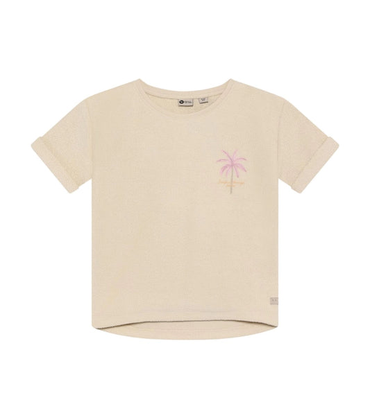 Daily7 T-shirt Backprint Sandshell