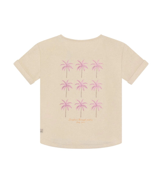 Daily7 T-shirt Backprint Sandshell