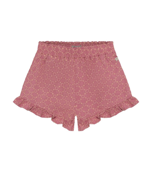 Daily7 Korte broek Broderie Heather Rose