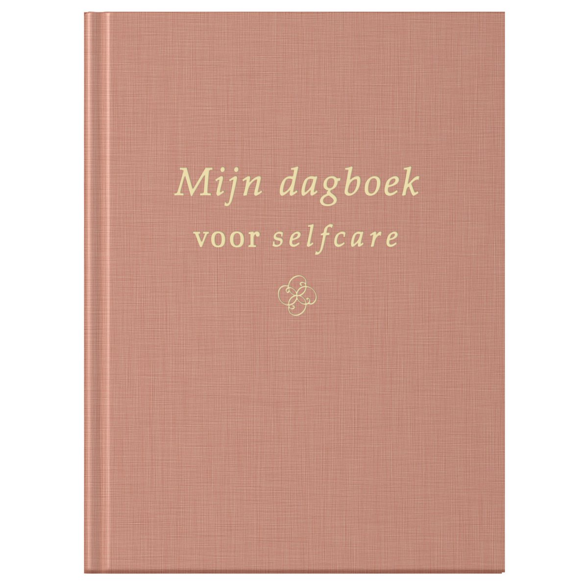 Dagboek voor Selfcare - Linnen roze met goudfolie