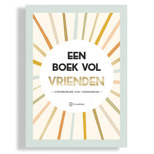 Vriendenboek voor volwassenen - Kleurenfestijn