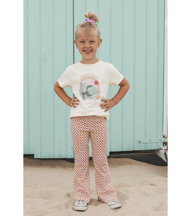 Your Wishes – Mini Check – Flared Legging – Multicolor ruitjes
