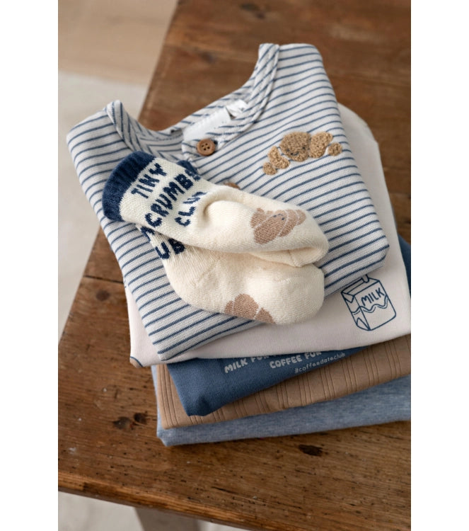 Feetje Broek rib - Breakfast Buddy Zand