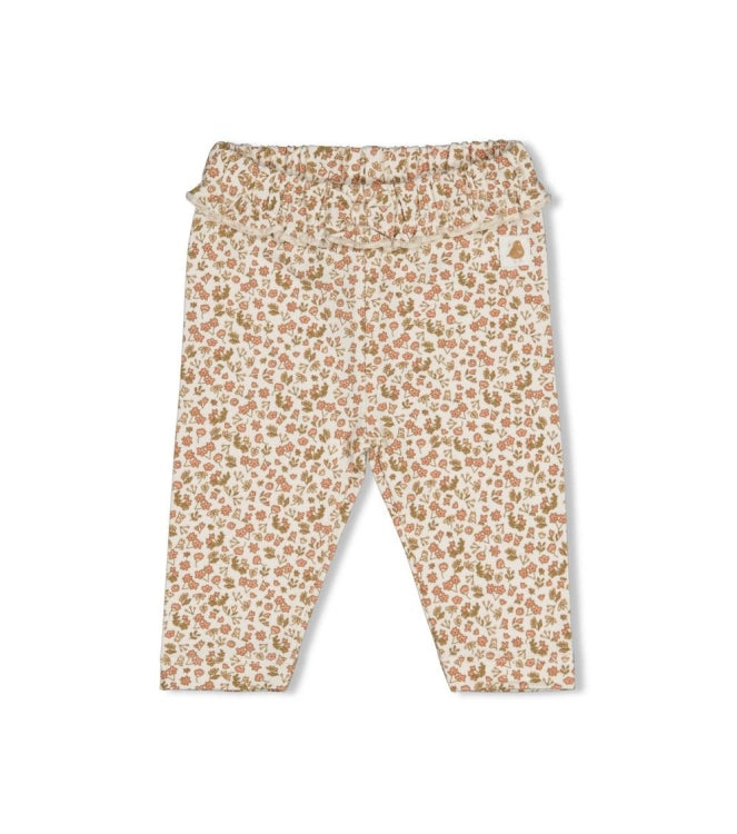 Feetje Legging AOP - Fall in Love Offwhite