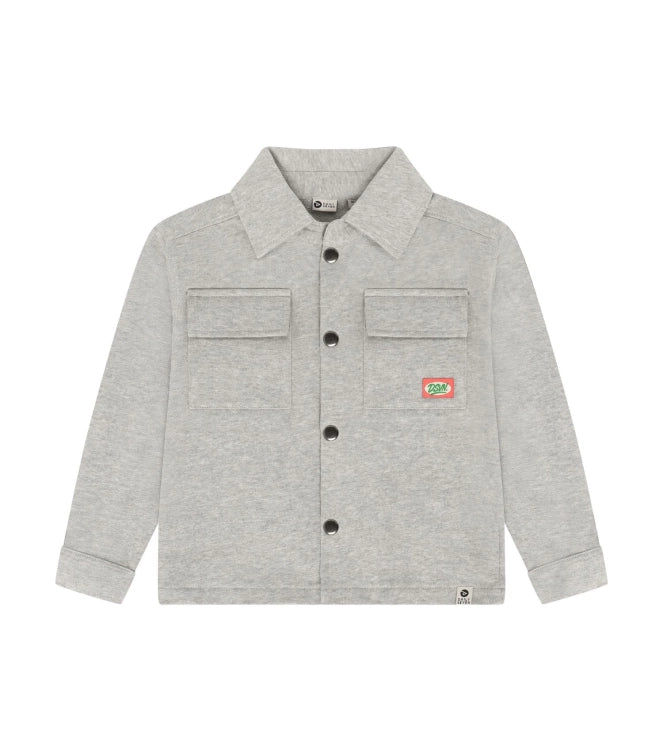 Daily7 Shirt Jacket Natural Melange