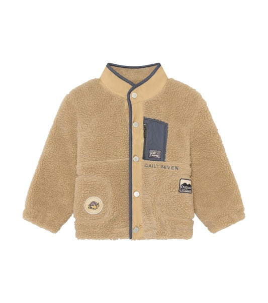 Daily7 Teddy Jacket Sandshell