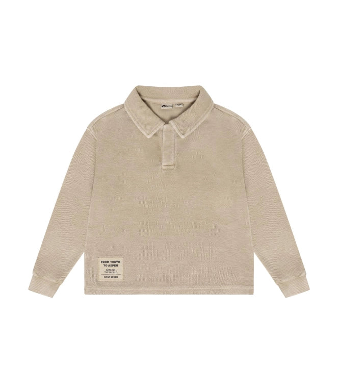 Daily7 T-shirt Collar Ginger Root
