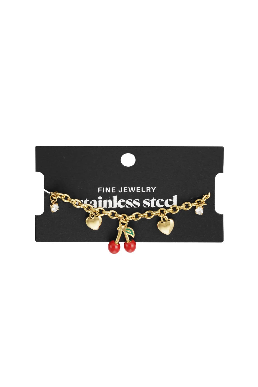 Armband stainless steel goud - Cherish
