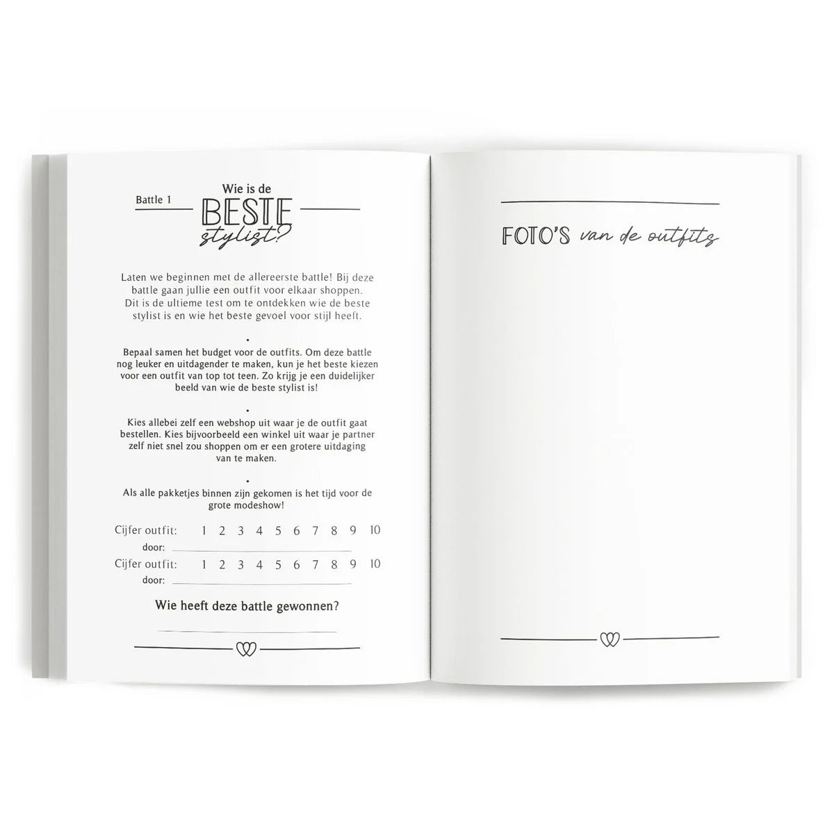 Bucketlist boek - Onze bucketlist uitdagingen 'voor liefdeskoppels'