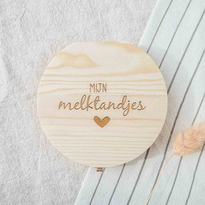 Tanden bewaardoosje hartje