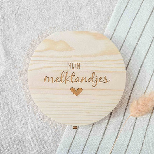 Tanden bewaardoosje hartje