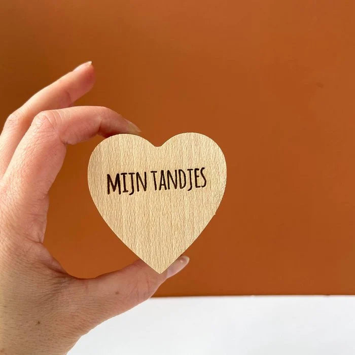 Bewaardoosje | mijn tandjes | hartje