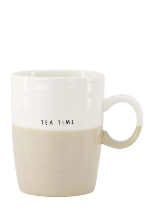 Zusss Mok met oor Tea time - zand