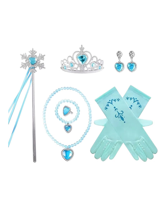 Prinsessen accessoires Blauw