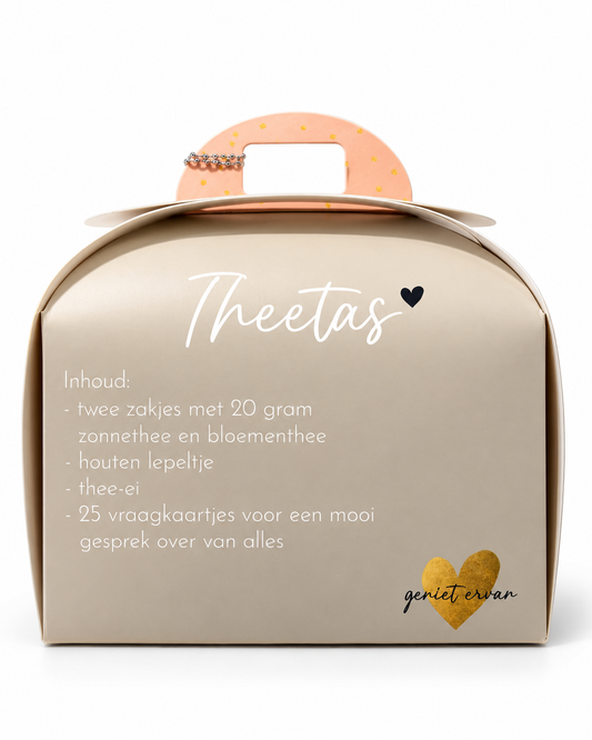 Cadeaupakket Jij bent goud – Theetas met Zusss mok