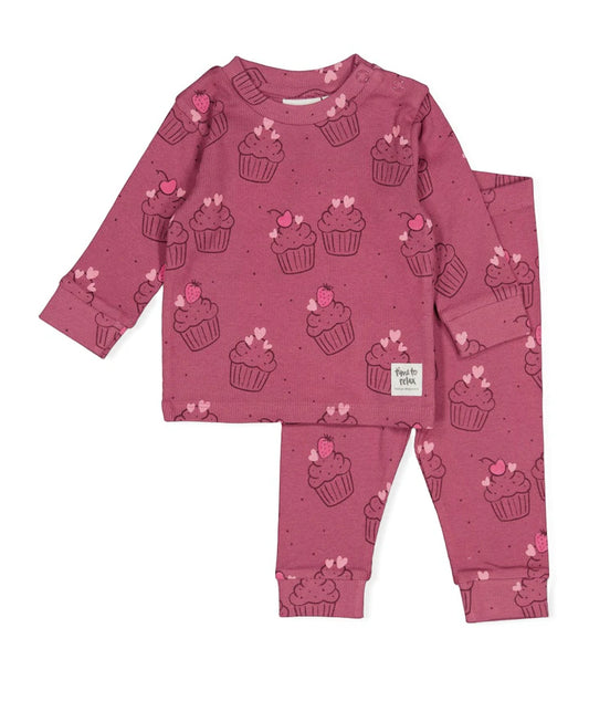 Feetje pyjama Chloe Cupcake Premium Sleepwear – Violet