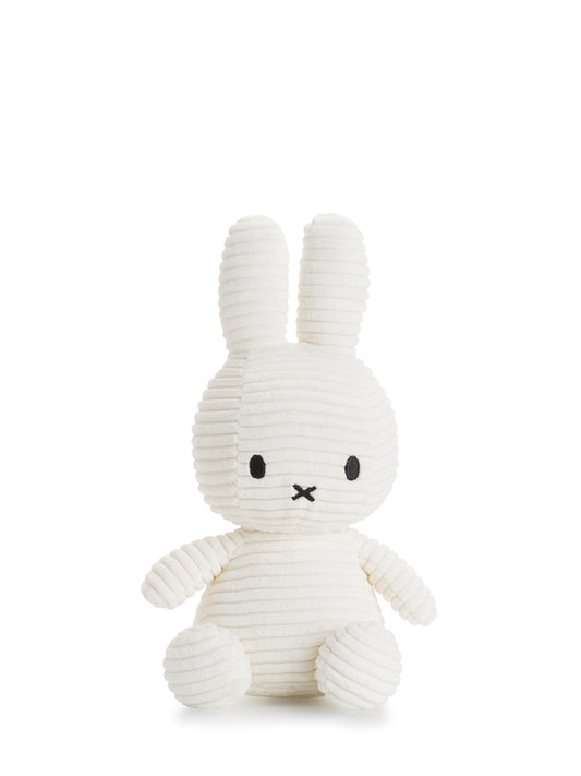 Nijntje Miffy ECO Corduroy - 23 cm Off White