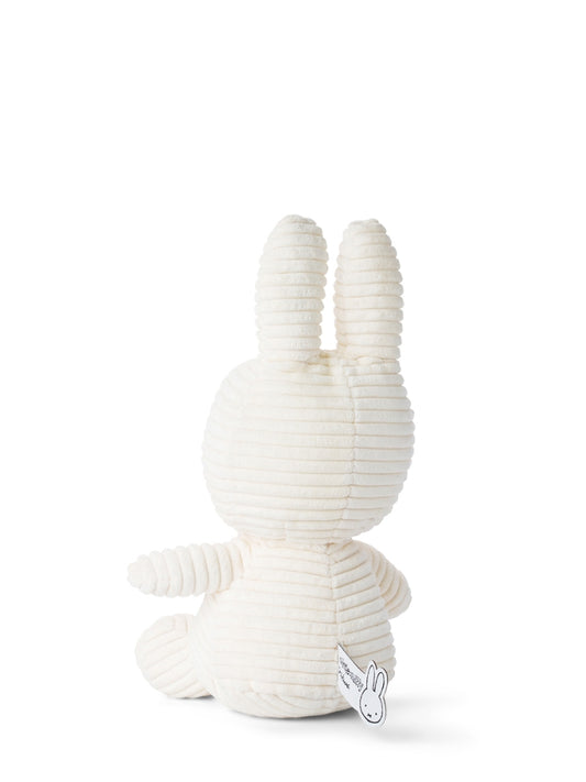 Nijntje Miffy ECO Corduroy - 23 cm Off White