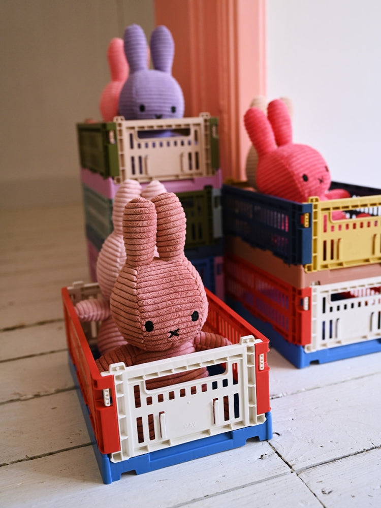 Nijntje Miffy ECO Corduroy - 23 cm Dusty rose