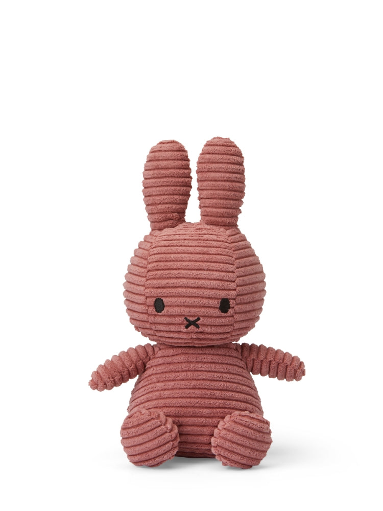 Nijntje Miffy ECO Corduroy - 23 cm Dusty rose